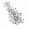 Floral Bouquet Crystal Rhinestone Brooch Pin For Bridal DIY Crafts 4 1/2 Inch X 2 1/2 Inch